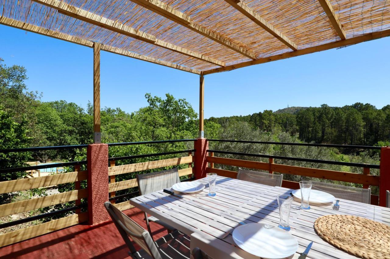 Le Mas Des Rouquets - Avec Piscine Et Jardin Anduze Extérieur photo